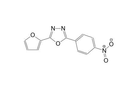 2-[4'-Nitroophenyl]-5-(2'-furyl)-1,3,4-oxadiazole