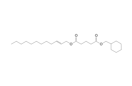 Glutaric acid, cyclohexylmethyl dodec-2-en-1-yl ester