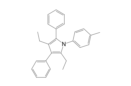 3,5-Diethyl-2,4-diphenyl-1-(1-p-tolyl)-1H-pyrrole