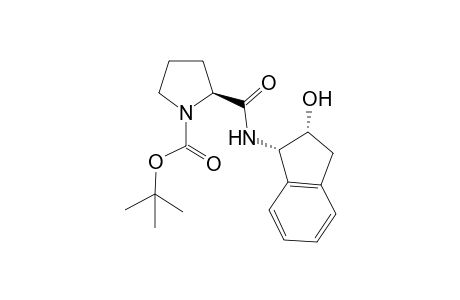 (S)-tert-Butyl 2-[(1S,2R)-2-hydroxy-2,3-dihydro-1H-inden-1-ylcarbamoyl]pyrrolidine-1-carboxylate
