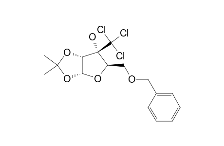 5-O-BENZYL-1,2-ISOPROPYLIDENE-3-C-TRICHLOROMETHYL-ALPHA-D-RIBOSE