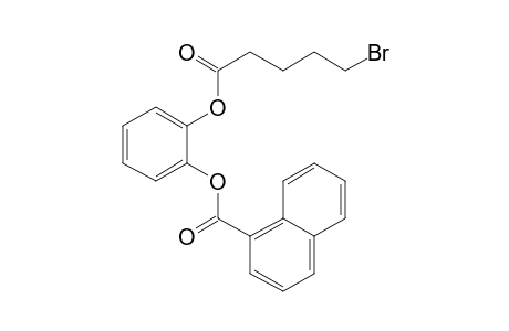 1,2-Benzenediol, o-(5-bromovaleryl)-o'-(1-naphthoyl)-