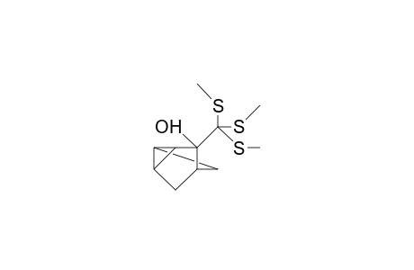 3-[Tris-(methylthio)-methyl]-nortricyclan-3-ol