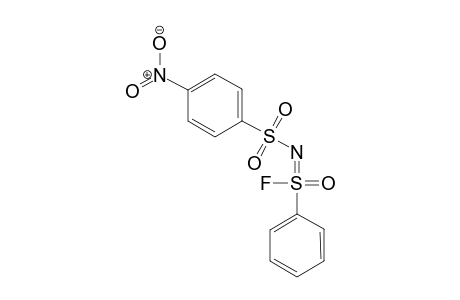 N-(4-Nitrobenzenesulfonyl) phenyl sulfonimidoyl fluoride