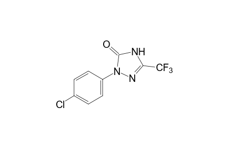 1-(p-chlorophenyl)-3-(trifluoromethyl)-delta^2-1,2,4-triazolin-5-one