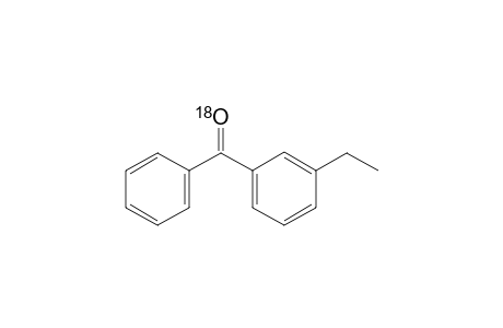 [18]O-(3-ethylphenyl)-phenyl-methanone