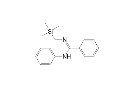 N-phenyl-N'-(trimethylsilylmethyl)benzamidine
