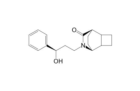 (1R,6S)-7-((R)-3-Hydroxy-3-phenyl-propyl)-7-aza-tricyclo[4.2.2.0*2,5*]decan-8-one