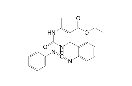 5-Ethoxycarbonyl-6-methyl-4-(2-((phenylimino)methyleneamino)phenyl)-3,4-dihydropyrimidin-2(1H)-one