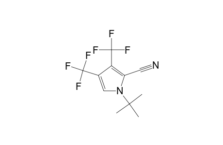 1-tert-butyl-3,4-bis(trifluoromethyl)pyrrole-2-carbonitrile
