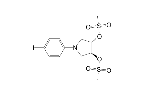 (3S,4S)-1-(4-Iodophenyl)-3,4-bis(methanesulfonyloxy)pyrrolidine