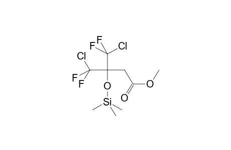 4,4-DIFLUORO-4-CHLORO-3-TRIMETHYLSILYLOXY-3-DIFLUOROCHLOROMETHYLBUTANOIC ACID, METHYL ESTER