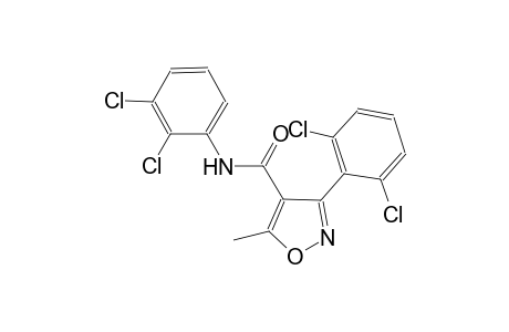 N-(2,3-dichlorophenyl)-3-(2,6-dichlorophenyl)-5-methyl-4-isoxazolecarboxamide