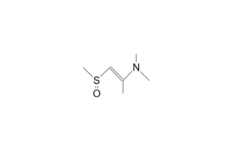1,N,N-Trimethyl-2-methylsulfinyl-1-ethenyl-1-amine
