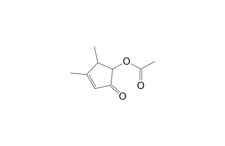 5-Acetoxy-3,4-dimethyl-2-cyclopenten-1-one