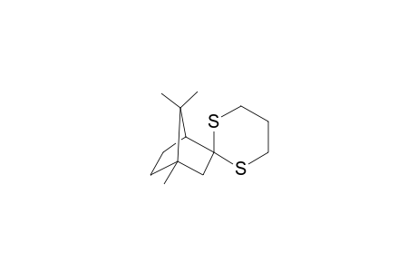 {2',5'-Dithiacyclohexa]-spiro[5.6]-(9,9,10-trimethylbicylo[2.2.1]heptane