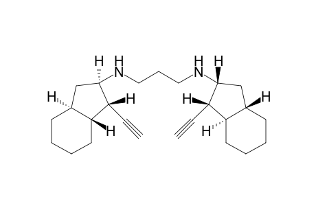 N,N'-Bis(1-ethynylindan-2-yl-1,3-diaminopropane