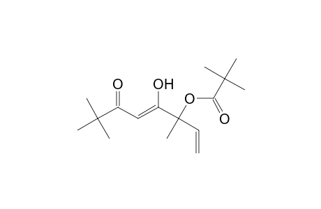 Propanoic acid, 2,2-dimethyl-, 1-ethenyl-2-hydroxy-1,5,5-trimethyl-4-oxo-2-hexenyl ester, (Z)-
