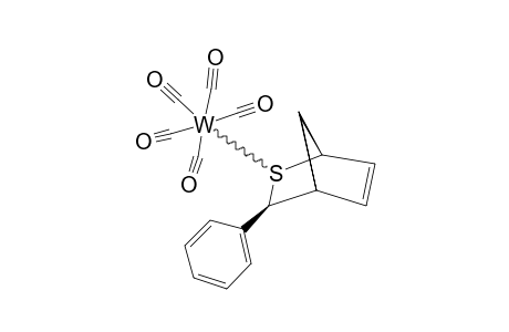 EXO-PENTACARBONYL-(3-PHENYL-2-THIABICYCLO-[2.2.1]-HEPT-5-ENE)-TUNGSTEN