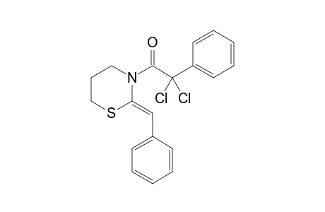 3-(dichlorophenylacetyl)-2-(Z)-benzyliden-1,3-thiazinane