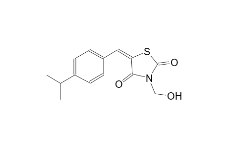 (5E)-3-(hydroxymethyl)-5-(4-isopropylbenzylidene)-1,3-thiazolidine-2,4-dione