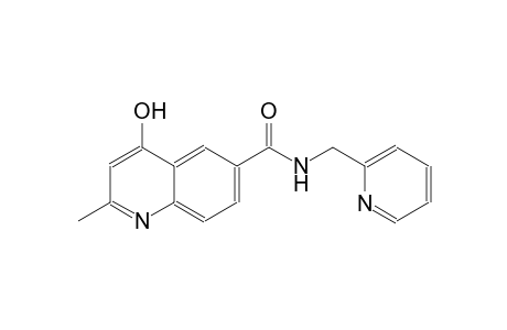 6-quinolinecarboxamide, 4-hydroxy-2-methyl-N-(2-pyridinylmethyl)-