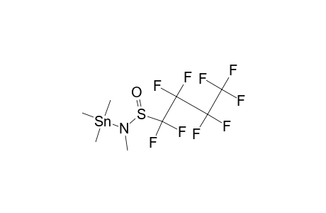 1-Butanesulfinamide, 1,1,2,2,3,3,4,4,4-nonafluoro-N-methyl-N-(trimethylstannyl)-