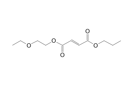 Fumaric acid, 2-ethoxyethyl propyl ester