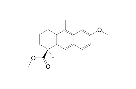 METHYL-6-METHOXY-1-ALPHA,10-DIMETHYL-1,2,3,4-TETRAHYDROANTHRACENE-1-CARBOXYLATE