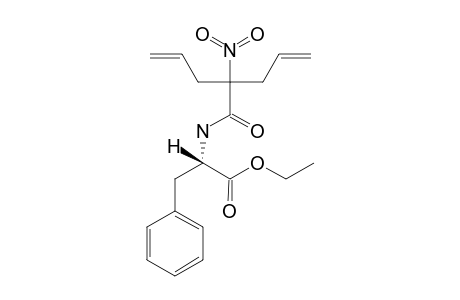 ETHYL-N-[2-NITRO-2,2-BIS-(PROP-2-EN-1-YL)-ACETYL]-L-PHENYLALANINATE;ETHYL-N-[2-NITRO-2-(PROP-2-EN-1-YL)-PENT-4-ENOYL]-L-PHENYLALANINATE