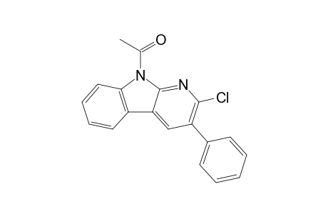 9-Acetyl-2-chloro-3-phenyl-9H-pyrido[2,3-b]indole