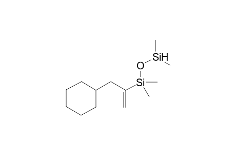 1-(3-Cyclohexylprop-1-en-2-yl)-1,1,3,3-tetramethyldisiloxane