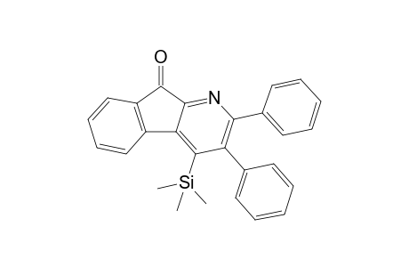 2,3-Diphenyl-4-trimethylsilyl-9-indeno[2,1-b]pyridinone