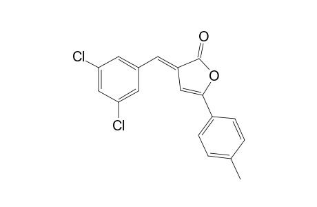 (3E)-3-(3,5-dichlorobenzylidene)-5-(p-tolyl)furan-2-one