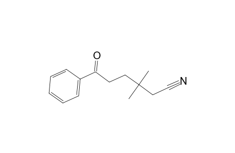 Benzenehexanenitrile, .beta.,.beta.-dimethyl-.epsilon.-oxo-