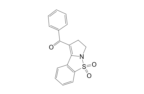 1-BENZOYL-2,3-DIHYDROPYRROLO-[1,2-B]-[1,2]-BENZOISOTHIAZOLE-5,5-DIOXIDE