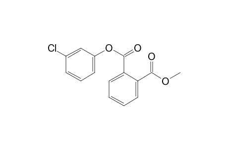 Phthalic acid, 3-chlorophenyl methyl ester