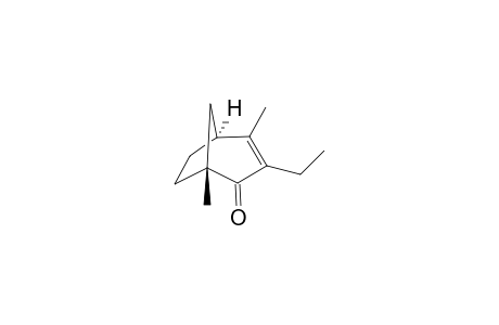 (1R,5S)-3-Ethyl-1,4-dimethylbicyclo[3.2.1]oct-3-en-2-one