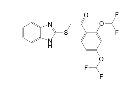 2-(1H-benzimidazol-2-ylsulfanyl)-1-[2,4-bis(difluoromethoxy)phenyl]ethanone