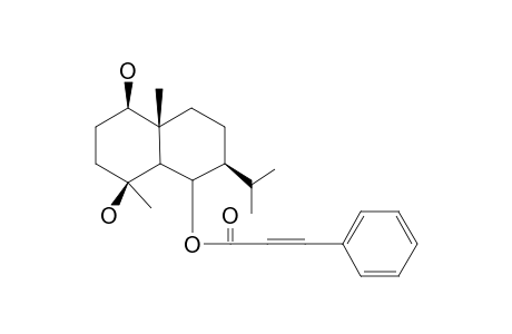 6b-Cinnamoyloxy-1b,4b-dihydroxy-eudesmane