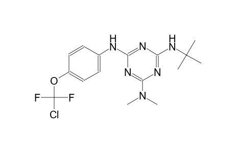 4-N-tert-butyl-6-N-[4-[chloro(difluoro)methoxy]phenyl]-2-N,2-N-dimethyl-1,3,5-triazine-2,4,6-triamine