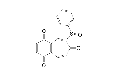 6-(benzenesulfinyl)benzocycloheptene-1,4,7-trione