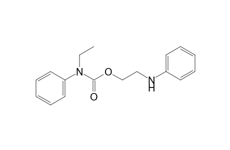 N-ethylcarbanilic acid, 2-anilinoethyl ester