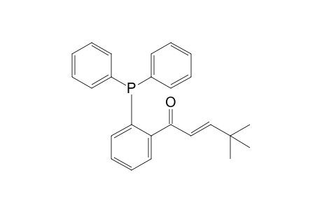1-[2-(Diphenylphosphino)phenyl]-4,4-dimethylpent-2-en-1-one