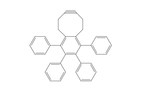 7,8-Didehydro-5,6,9,10-tetrahydro-1,2,3,4-tetraphenylbenzocyclooctene
