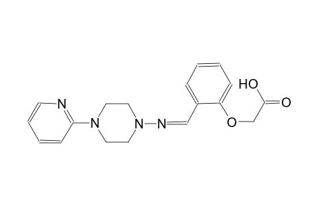 acetic acid, [2-[(Z)-[[4-(2-pyridinyl)-1-piperazinyl]imino]methyl]phenoxy]-