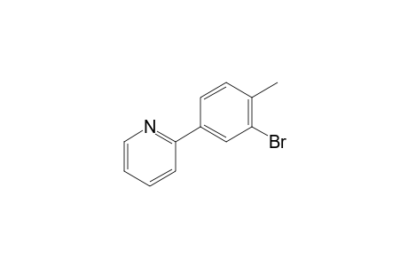 2-(3-Bromo-4-methylphenyl)pyridine