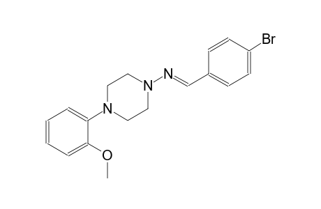 1-piperazinamine, N-[(E)-(4-bromophenyl)methylidene]-4-(2-methoxyphenyl)-