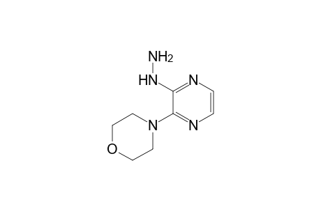 Morpholine, 4-(3-hydrazinyl-2-pyrazinyl)-