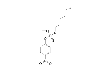 METHYL-PARA-NITROPHENYL-N-(5-HYDROXYPENT-1-YL)-PHOSPHORAMIDOTHIONATE